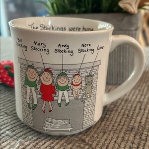 Vintage DALE Christmas Mug the stockings were hung by the chimney with care